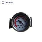 Черен стоманен калъф 40mm наберете манометър